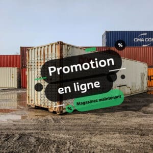 Conteneur Maritime 40′ High Cube Usagé