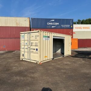 20’ Standard New Three Door with Roll-Up Door